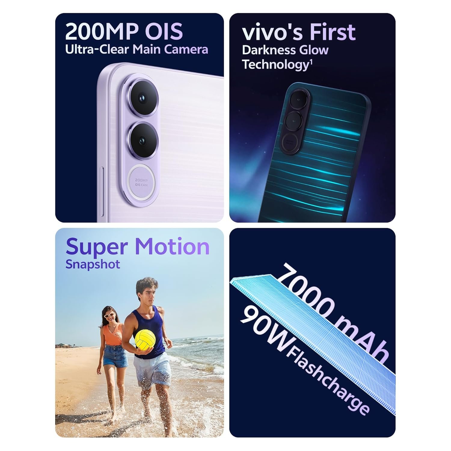 vivo V70 FE 5G (Northern Lights Purple, 8GB RAM, 256GB Storage) - Image 2