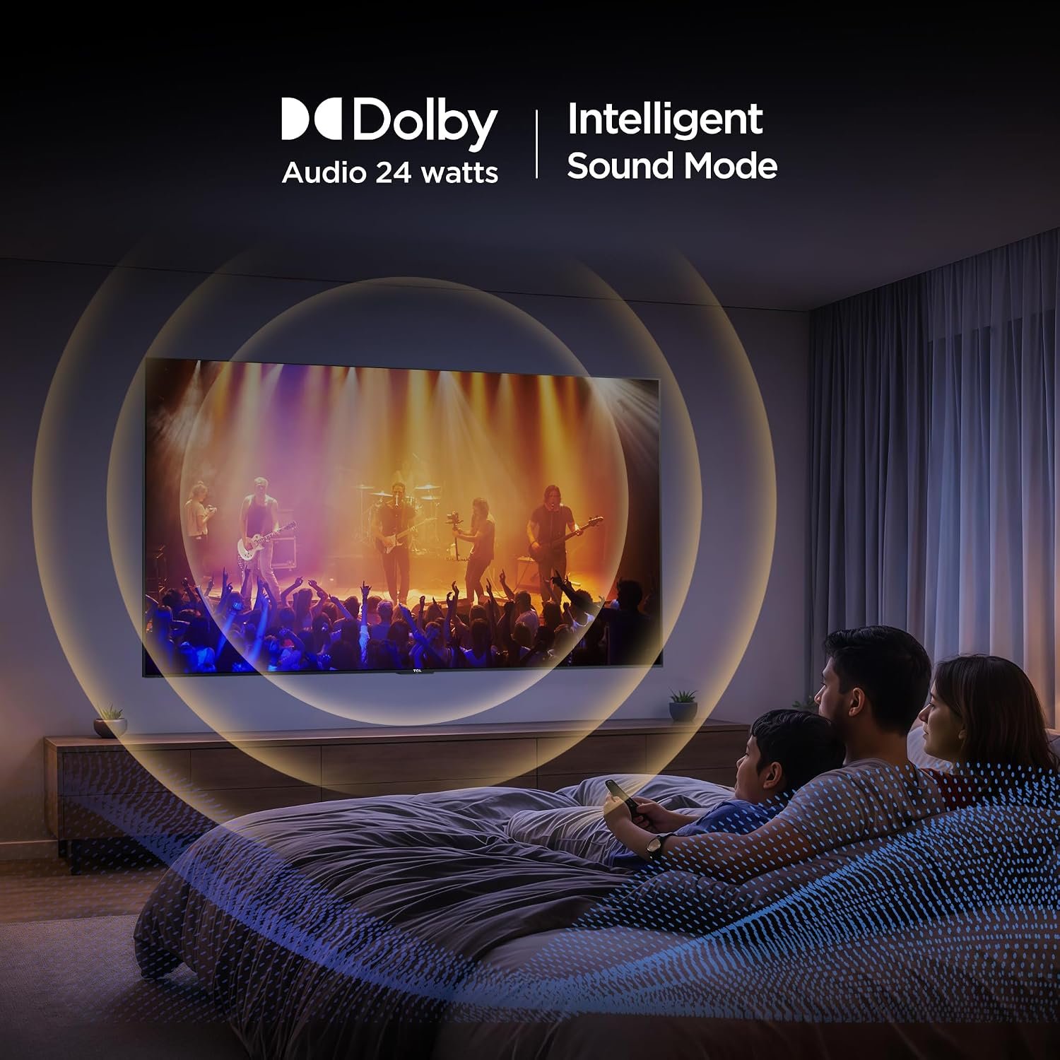TCL 108 cm (43 inches) FHD Smart QLED Google TV | Dolby Audio 24 watts | HDR 10 | Metallic Bezel-Less | Multiple Viewing Mode | 43S5K - Image 7